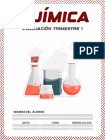 Examen Química - Trimestre 1