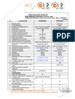 2.2 Tabla de Datos Tecnicos 100 Kva