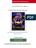 (PDF Download) Splintered 1st Edition A.J. Moran Fulll Chapter