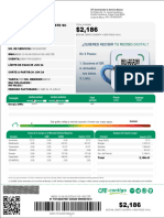 Centro Int de Con Y Ase Ste SC: Concepto Periodo Subtotal Lectura Actual Lectura Anterior Precio