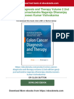 Colon Cancer Diagnosis and Therapy Volume 2 2nd Edition Ganji Purnachandra Nagaraju Dhananjay Shukla Naveen Kumar Vishvakarma