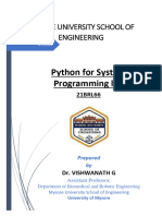 Python Lab Manual