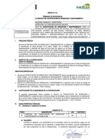 23-ANEXO 2-A - TDR - CAPACITACION en Operacion y Mantenimiento