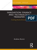 (Routledge Studies in Innovation, Organizations and Technology) Andrea Alunni - Innovation Finance and Technology Transfer - Funding Proof-Of-Concept-Routledge (2019)