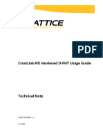 FPGA TN 02081 1 1 CrossLink NX Hardened DPHY Usage Guide