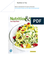 Nutrition & You. ISBN 0135196221, 978-0135196229