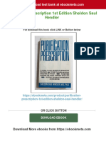 Instant Download Purification Prescription 1st Edition Sheldon Saul Hendler PDF All Chapter