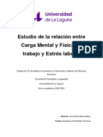 Estudio de La Relacion Entre Carga Mental Loy Fisica de Trabajo y Estres Laboral