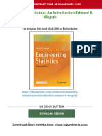 Instant Download Engineering Statistics: An Introduction Edward B. Magrab PDF All Chapter