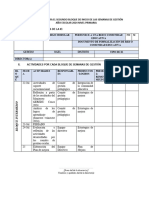 Hoja de Ruta para El Segundo Boque de Semana de Gestion