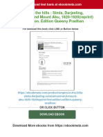 Empire in The Hills: Simla, Darjeeling, Ootacamund, and Mount Abu, 1820-1920 (Reprint) First Edition. Edition Queeny Pradhan