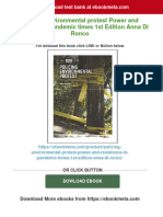 (PDF Download) Policing Environmental Protest Power and Resistance in Pandemic Times 1st Edition Anna Di Ronco Fulll Chapter