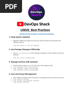 100 Linux Best Practices
