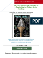 Full Download Finding Fairness From Pleistocene Foragers To Contemporary Capitalists 1st Edition Justin Jennings PDF