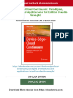 Get Device-Edge-Cloud Continuum: Paradigms, Architectures and Applications 1st Edition Claudio Savaglio Free All Chapters