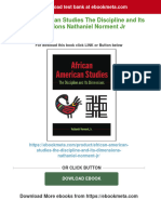 (FREE PDF Sample) African American Studies The Discipline and Its Dimensions Nathaniel Norment JR Ebooks