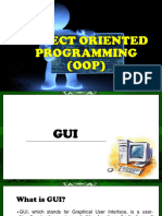 Graphical User Interface GUI