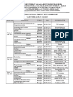 Jadwal Kegiatan Matsama