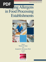 Managing Allergens in Food Processing Establishments