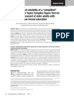 Fig Complexa de Taylor Simplificada Estudo Normativo Brasileiro Idosos Controle CCL Alzheimer de Paula e Malloy Diniz 2016