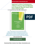 (FREE PDF Sample) New Public Management in Africa Contemporary Issues 1st Edition Robert E Hinson Nnamdi Madichie Ogechi Adeola Justice Nyigmah Bawole Isaiah Adisa Kwame Asamoah Eds Ebooks