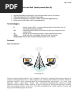 Lesson 02 - Introduction To Web Development