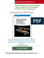 Full Download Superconducting Radiofrequency Technology For Accelerators: State of The Art and Emerging Trends 1st Edition Hasan Padamsee PDF