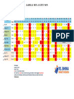 Jadwal July 2023