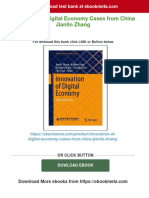 Innovation of Digital Economy Cases From China Jianlin Zhang Download PDF