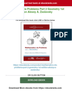 Mathematics Via Problems Part 2 Geometry 1st Edition Alexey A. Zaslavsky Download PDF