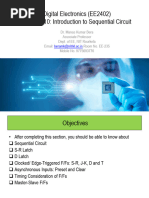 Introduction To Sequential CKT - L10