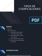 Tipos de Codificaciones