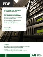 Data Center Design & Critical Facilities Courses / Qualification Training Programs