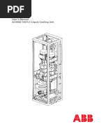 Main VFD - ACS800 User Manual - Cooling Unit