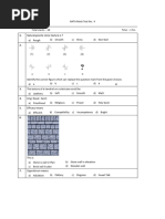 NATA Previous Year QP3