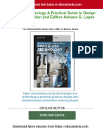 Single Use Technology A Practical Guide To Design and Implementation 2nd Edition Adriana G. Lopes Download PDF