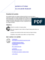 La Salud y La Seguridad en El Trabajo