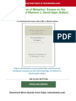 Full Download The Social Use of Metaphor: Essays On The Anthropology of Rhetoric J. David Sapir (Editor) PDF