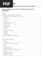 Configuring MKS Sbase V12 32 Bit Controller Basics