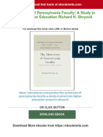 Full Download The University of Pennsylvania Faculty: A Study in American Higher Education Richard H. Shryock PDF