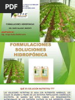 Formulaciones HIDROPONICAS 2023