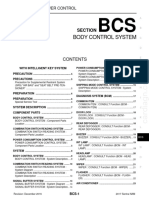 Body Control System: Section