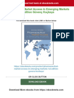 Instant Download Pharmaceutical Market Access in Emerging Markets 1st Edition Güvenç Koçkaya PDF All Chapter