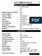 Checklist Siriustl 3000 29 MRT 2022