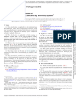 Standard Classification of Industrial Fluid Lubricants by Viscosity System