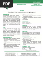 Submittal-W.R. MEADOWS-CONCRETE COURING RESIN BASED 1100