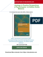 (PDF Download) Child Neuropsychology in Practice Perspectives From Educational Psychologists 1st Edition Emilia Misheva Fulll Chapter