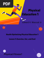 Physical Education Exercises - by Slidesgo