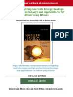 Instant Download Advanced Lighting Controls Energy Savings Productivity Technology and Applications 1st Edition Craig Dilouie PDF All Chapter