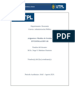 MDG - I1 - Indicaciones y Rúbrica